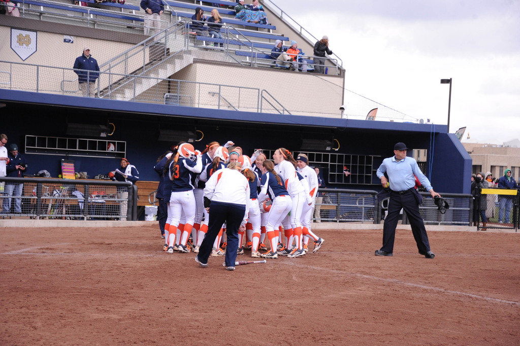 Notre Dame vs. Rutgers (Strikeout Cancer), 4-13-13 (Mike Bennett)