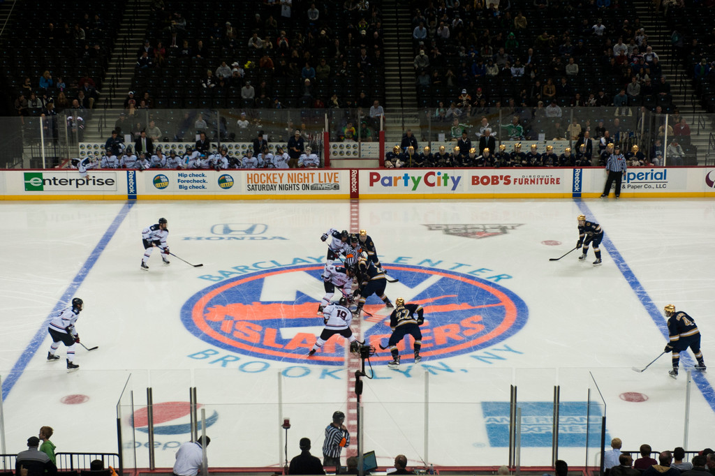 Notre Dame Hockey vs. UConn at the Barclays Center