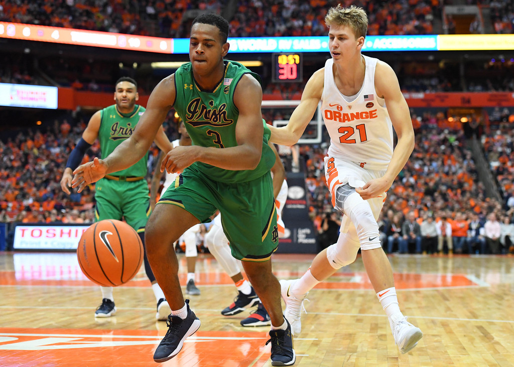Notre Dame vs. Syracuse (USATSI)