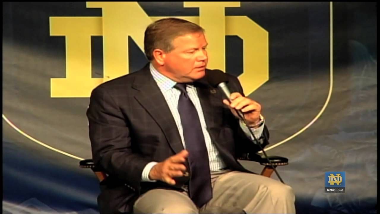 Brian Kelly, Mich. Luncheon - Notre Dame Football