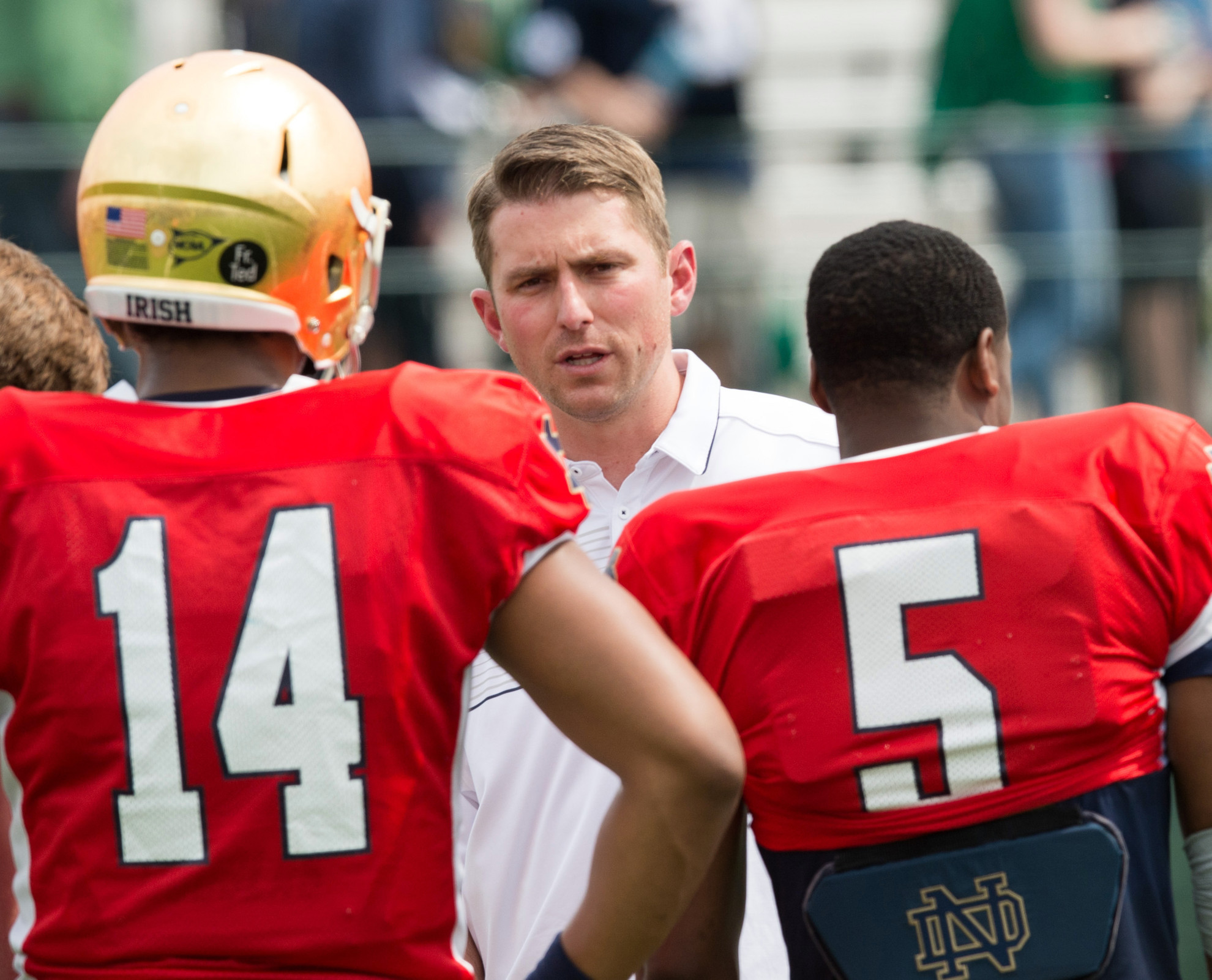A Twist Of Fate Leads Sanford Through Coaching Ranks Prior to coming to Notre Dame, Mike Sanford made stops at Boise State, Stanford, Western Kentucky, Yale and UNLV.