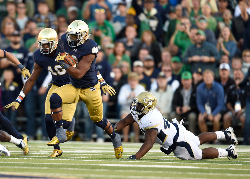 No. 14 Georgia Tech vs. No. 8 Notre Dame