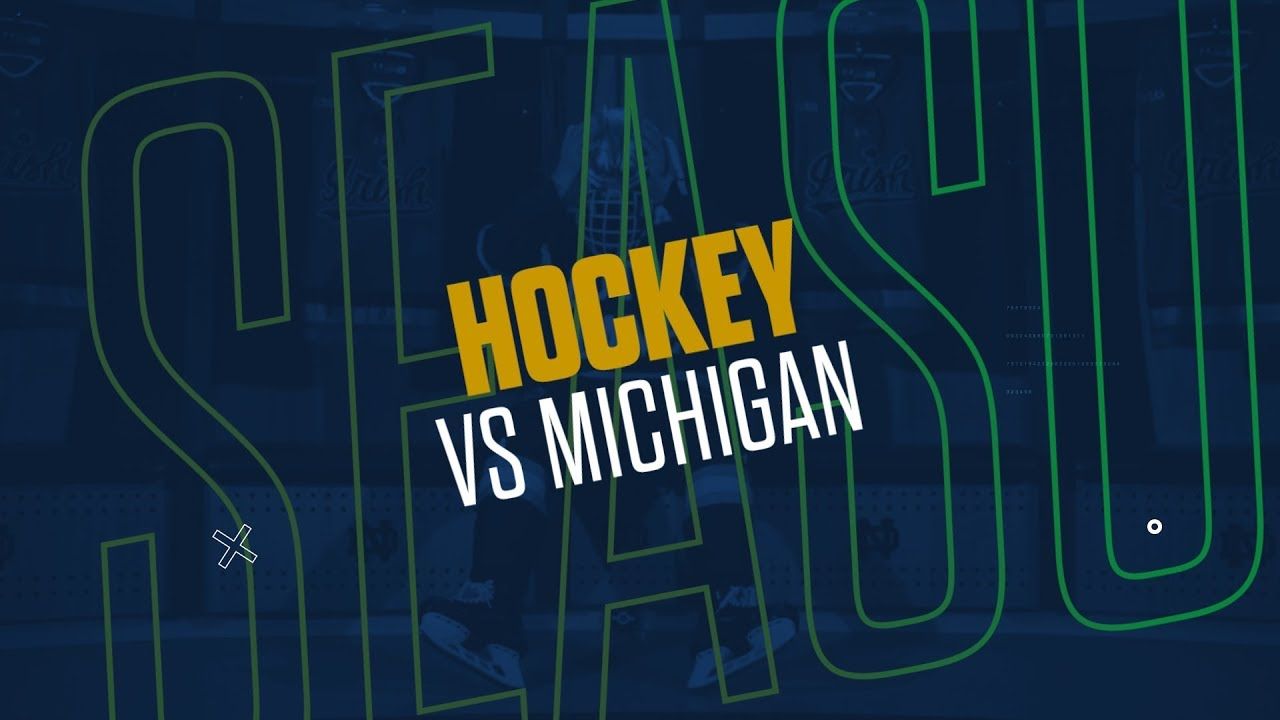 @NDHockey | Highlights at Michigan, Game 1 (2018)