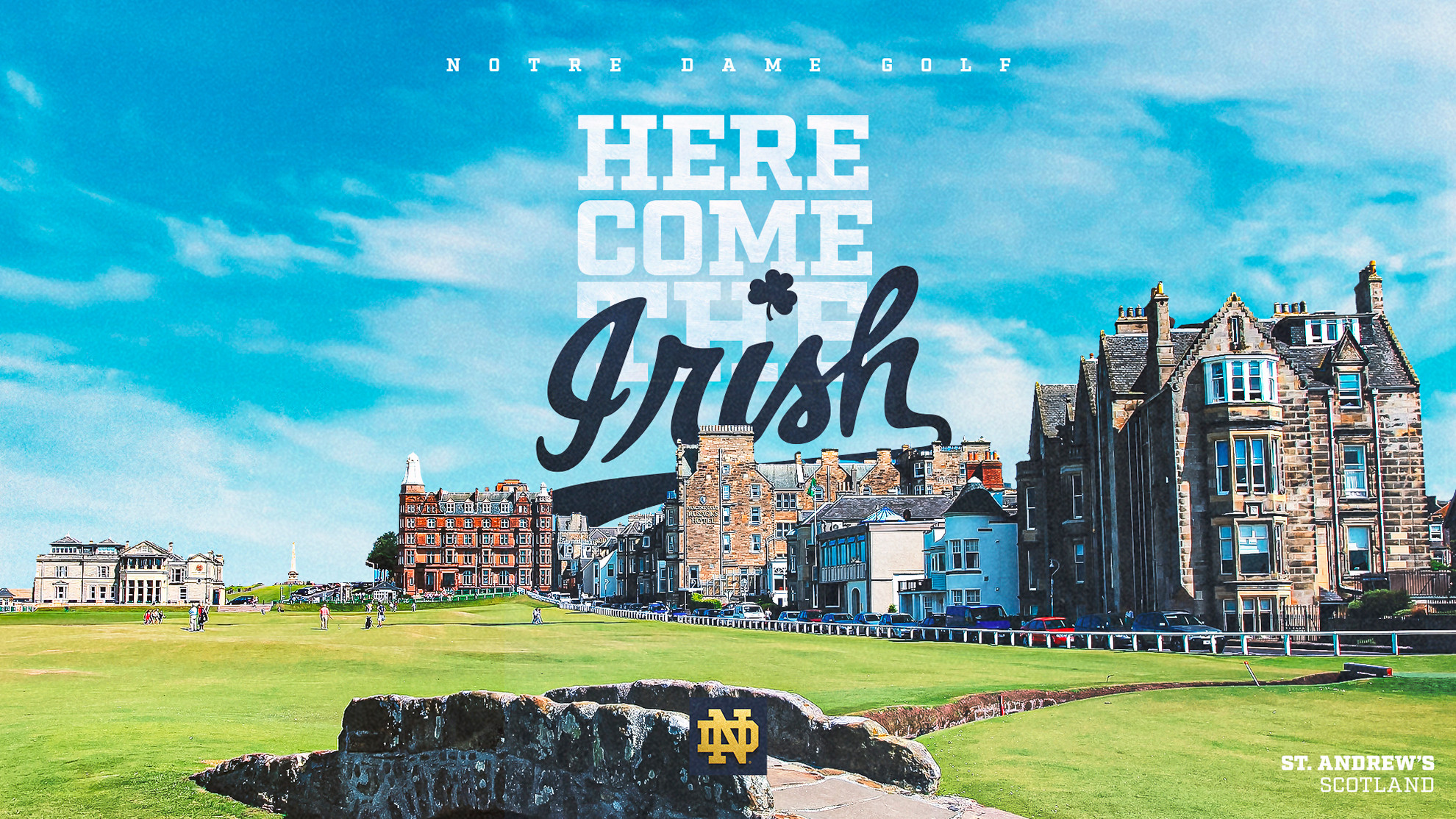 Irish Set to Play the Historic Old Course in St Andrews, Scotland Irish Set to Play the Historic Old Course in St Andrews, Scotland