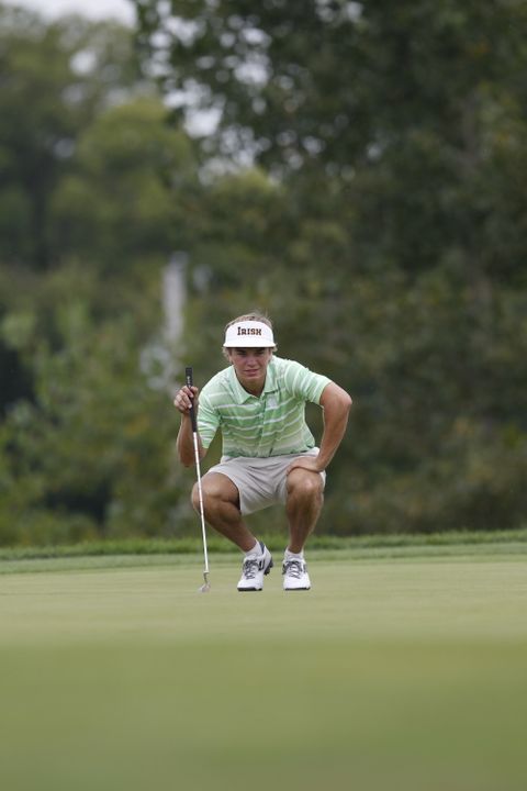 Sophomore Cory Sciupider tied for 19th place Monday after the first day of the Crooked Stick Intercollegiate