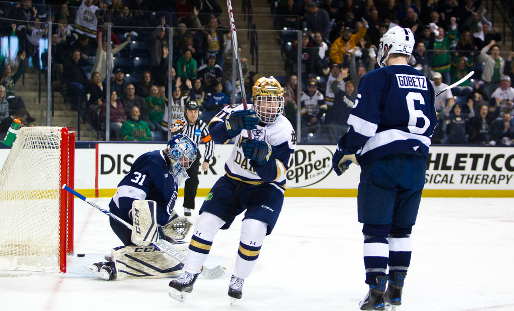 No. 1 Notre Dame Hockey vs. Penn State, Big Ten Tournament Semifinal