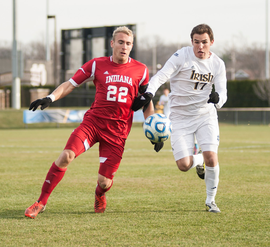 NCAA Men's Soccer Championship Notre Dame vs indiana