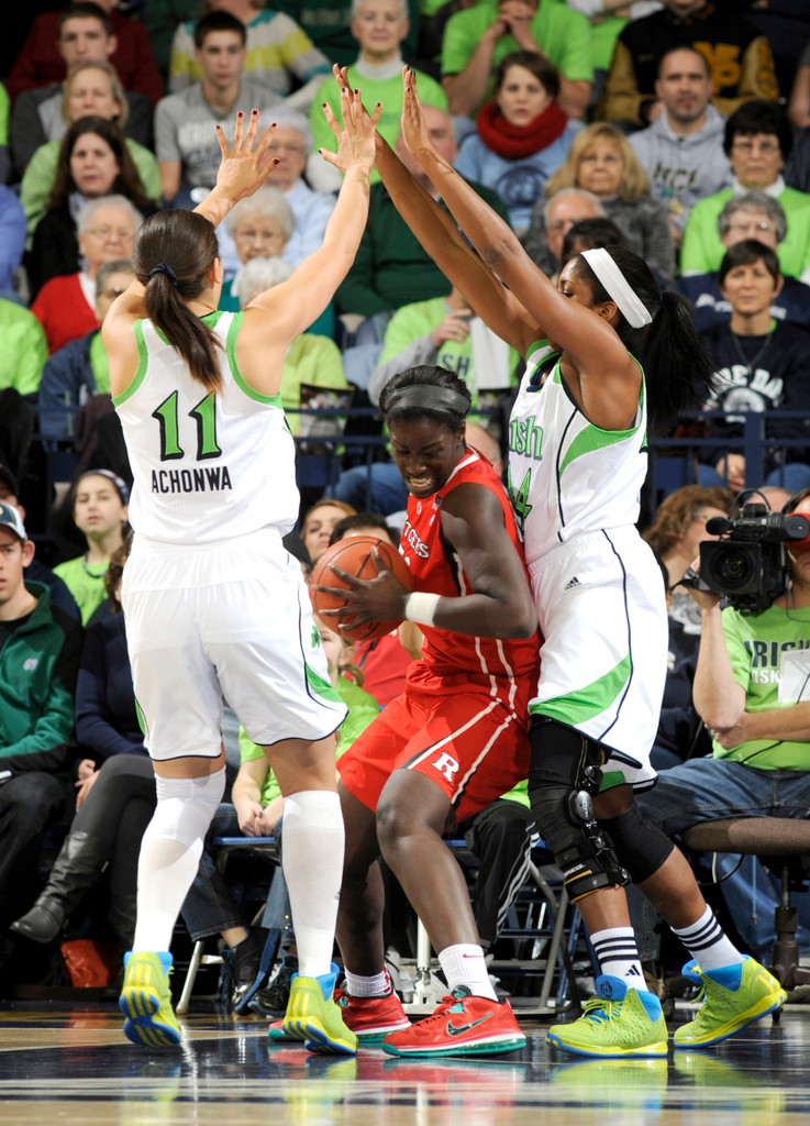 Diggins Leads No. 2 Irish To 71-46 Rout Of Rutgers (AP)