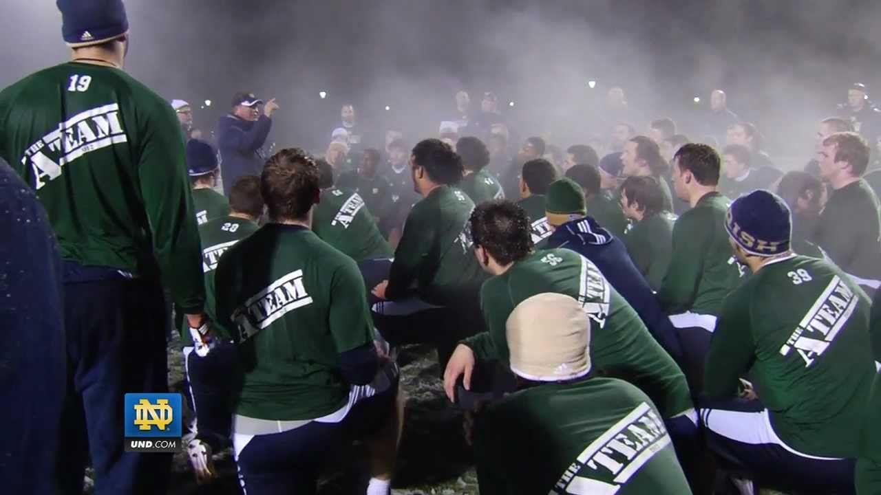 Notre Dame Football - Winter Workout Feature