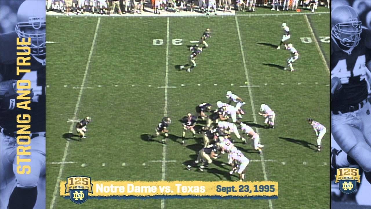 Marc Edwards - Strong and True - 125 Years of Notre Dame Football - Moment #058