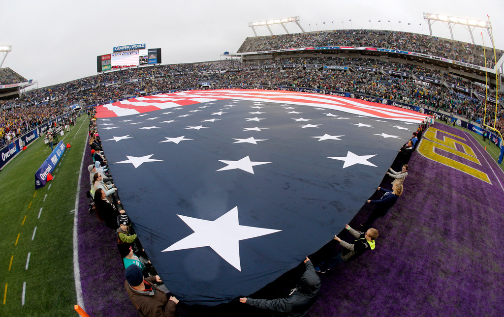 Notre Dame vs. LSU (USATSI)