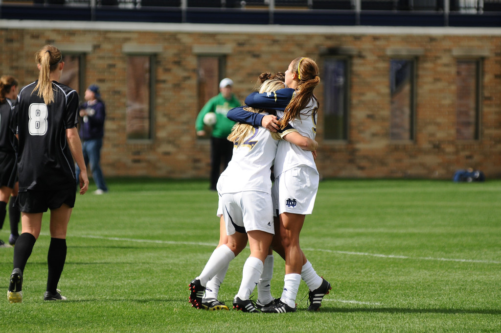 Notre Dame Women's Soccer vs Oakland on 09-23-2012