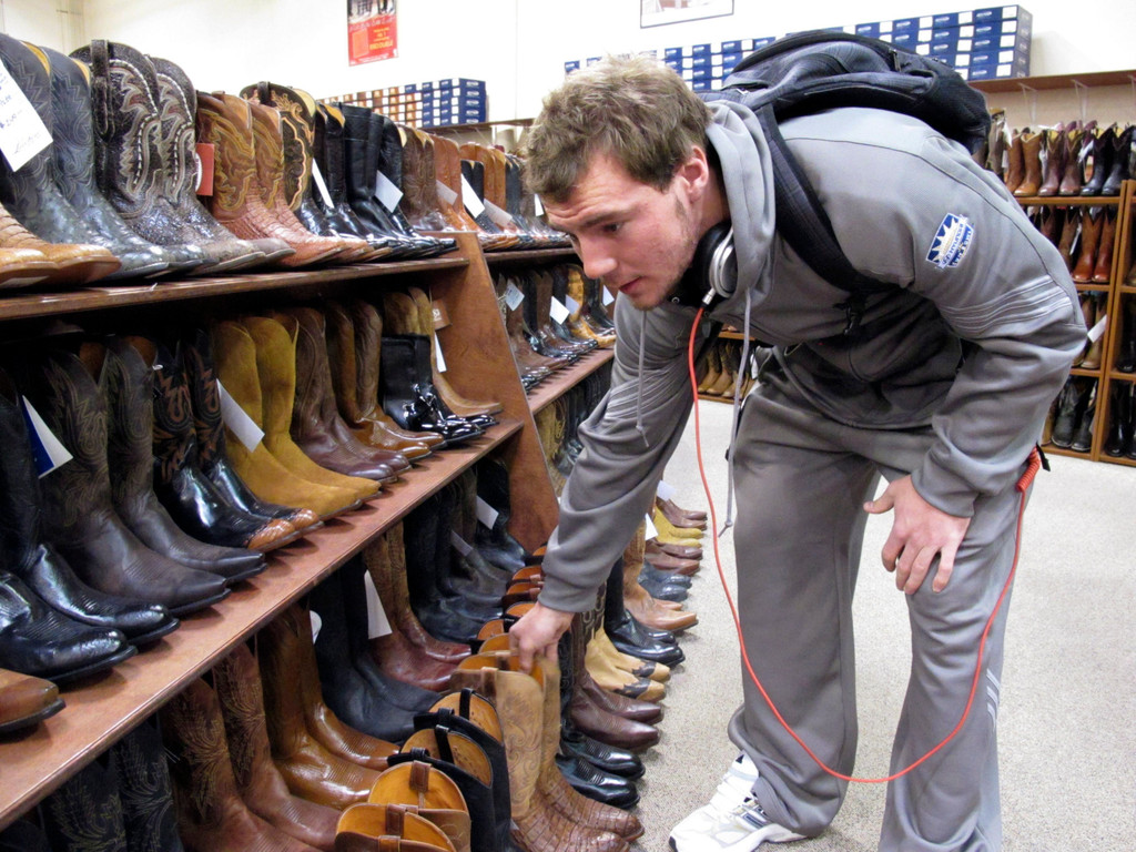 Lucchese Boot Shopping Trip - 2010 Sun Bowl