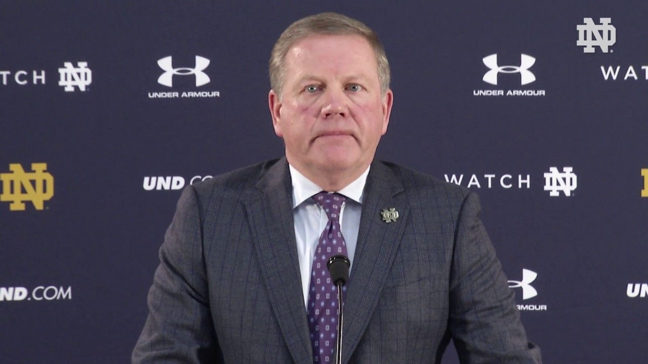 Brian Kelly Press Conference - 01/30/17