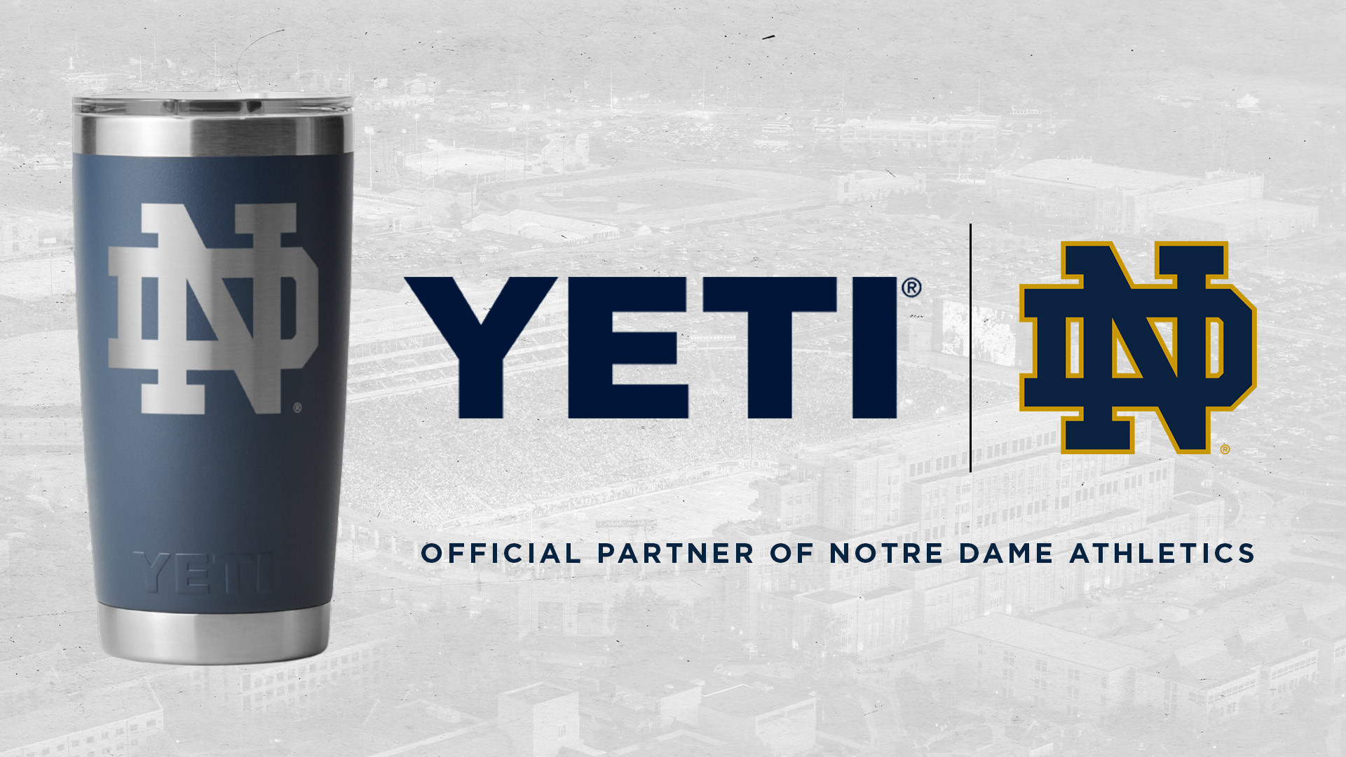 Yeti Becomes Official Sponsor of Notre Dame Athletics Yeti Becomes Official Sponsor of Notre Dame Athletics