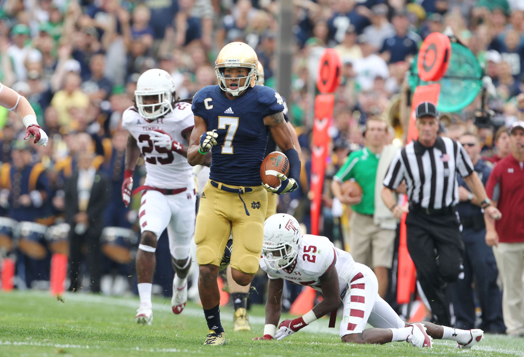 Notre Dame vs. Temple (USATSI)