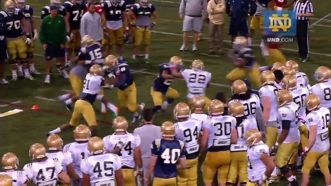 Notre Dame Football Spring Practice Update - March 25, 2013