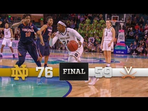 Top Moments - Notre Dame Women's Basketball vs. Virginia