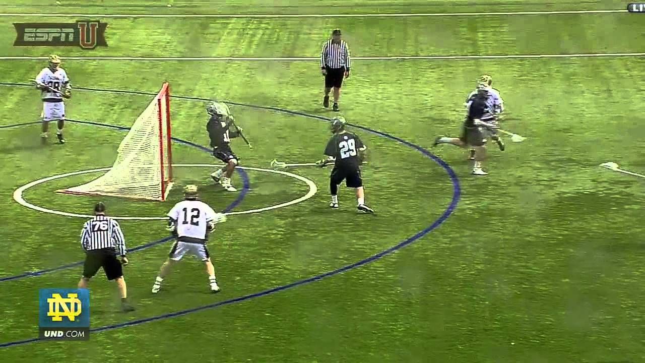 Notre Dame Georgetown Highlights - Notre Dame Men's Lacrosse