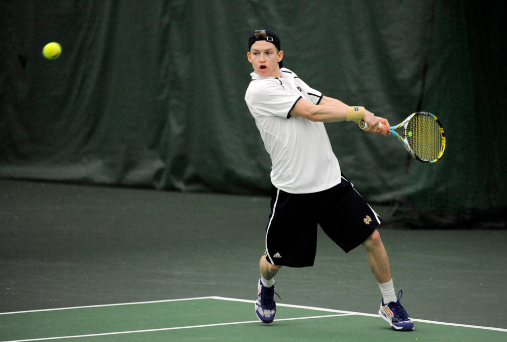 No. 10 Notre Dame To Be Broadcast On ESPN3 This Weekend Freshman Josh Hagar clinched the match for the Irish at No. 4 singles.