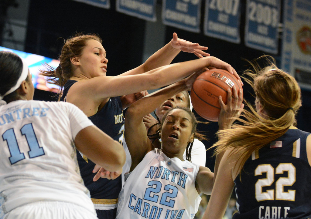 No. 7 Notre Dame at No. 13 North Carolina