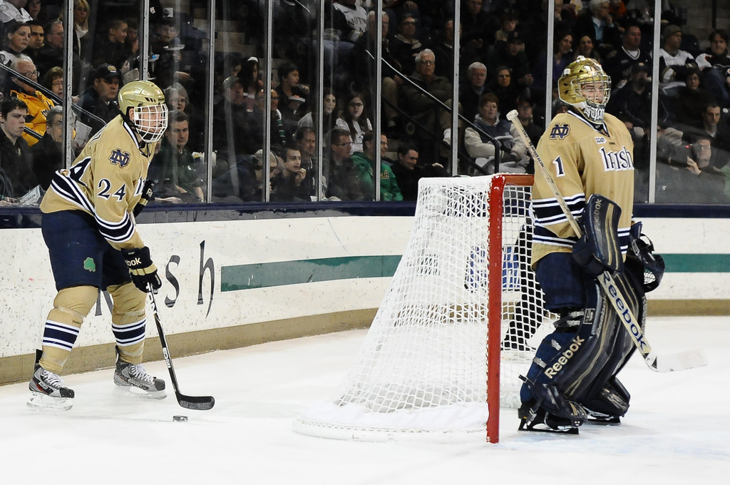 Notre Dame Hockey vs Michigan State on February 24th, 2012