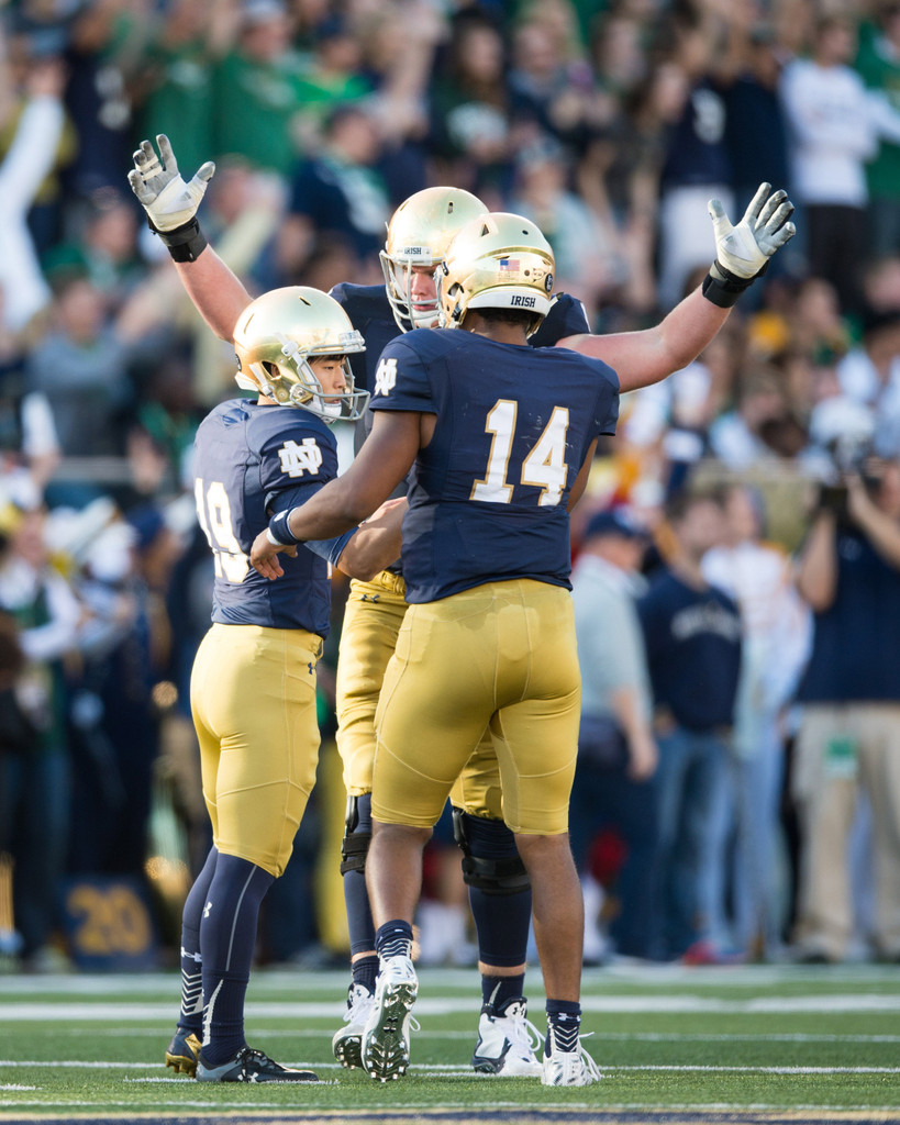 Notre Dame 41, Navy 24