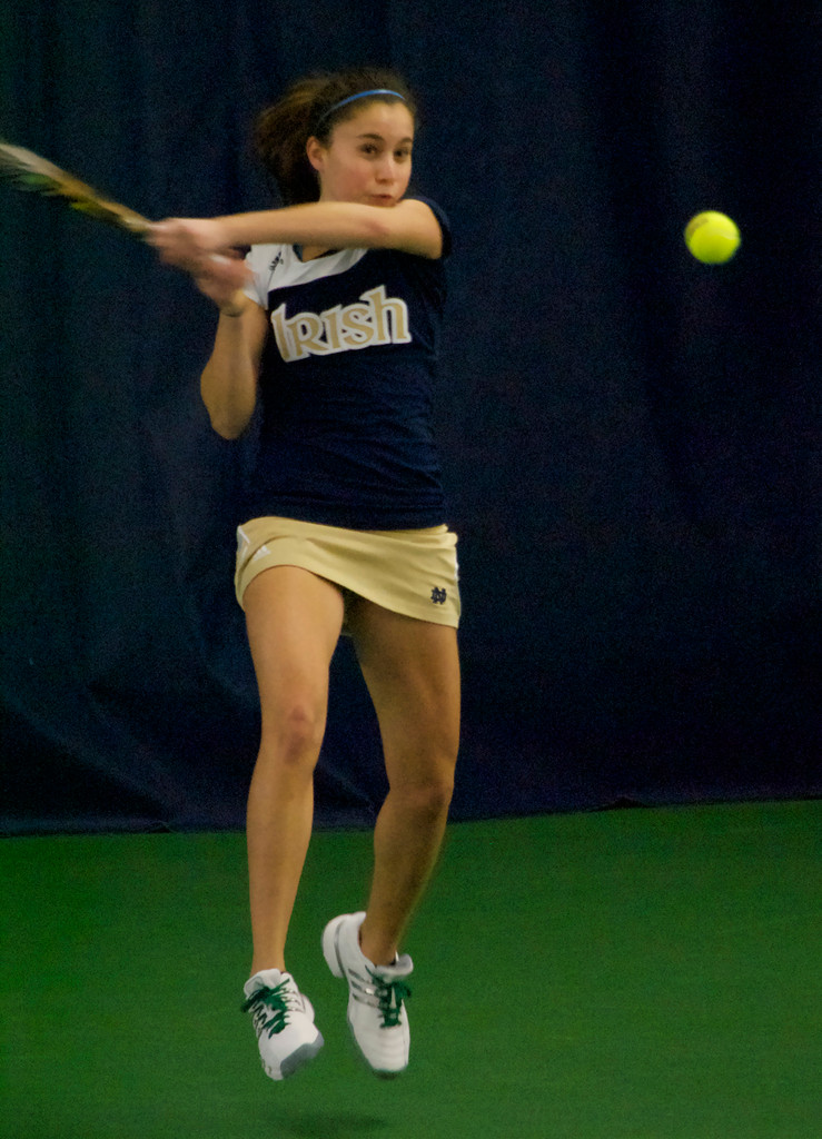 3/2/11 Women's Tennis vs. Iowa