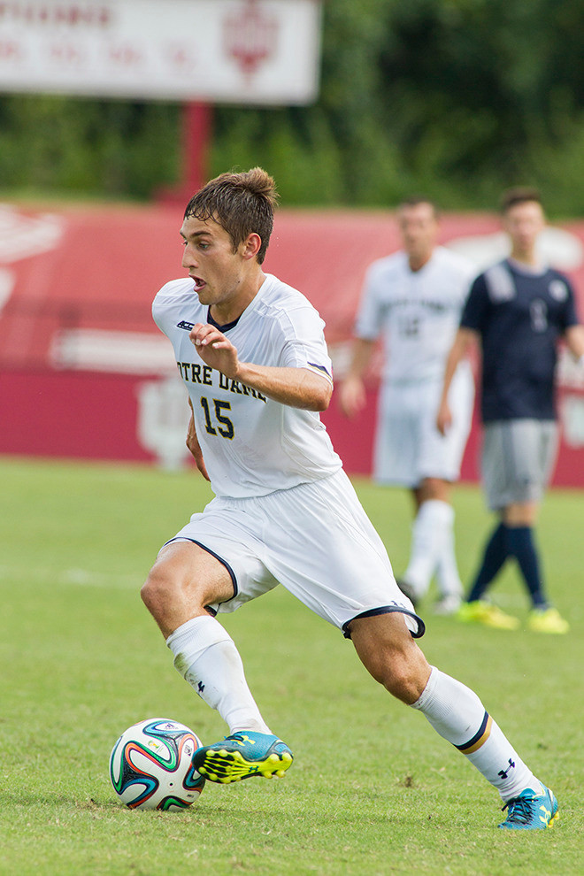 #9 Fighting Irish Erupt For 4-1 Win At Duke Evan Panken put Notre Dame up 1-0 in the 37th minute.