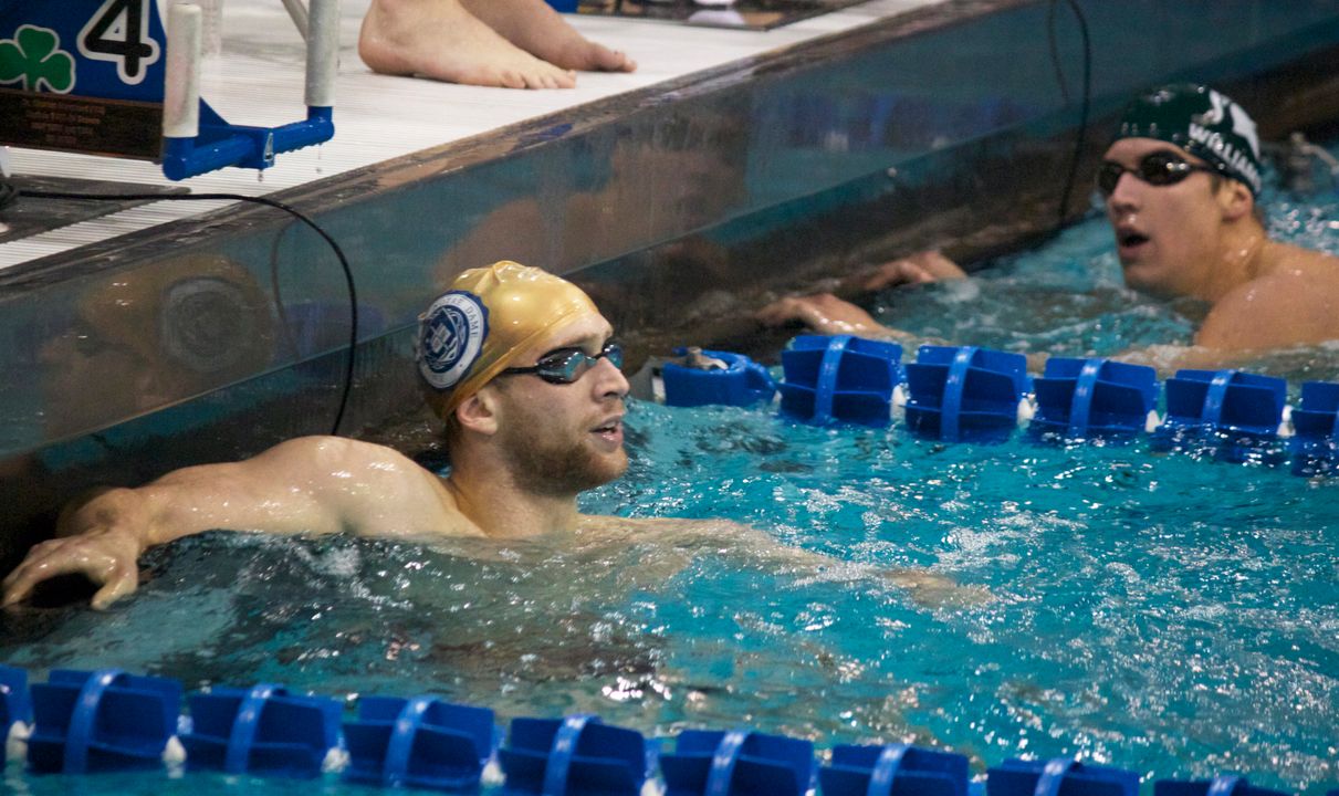 Junior John Williamson swam the second fastest 200 Butterfly time (1:44.18) in the ACC during the regular season