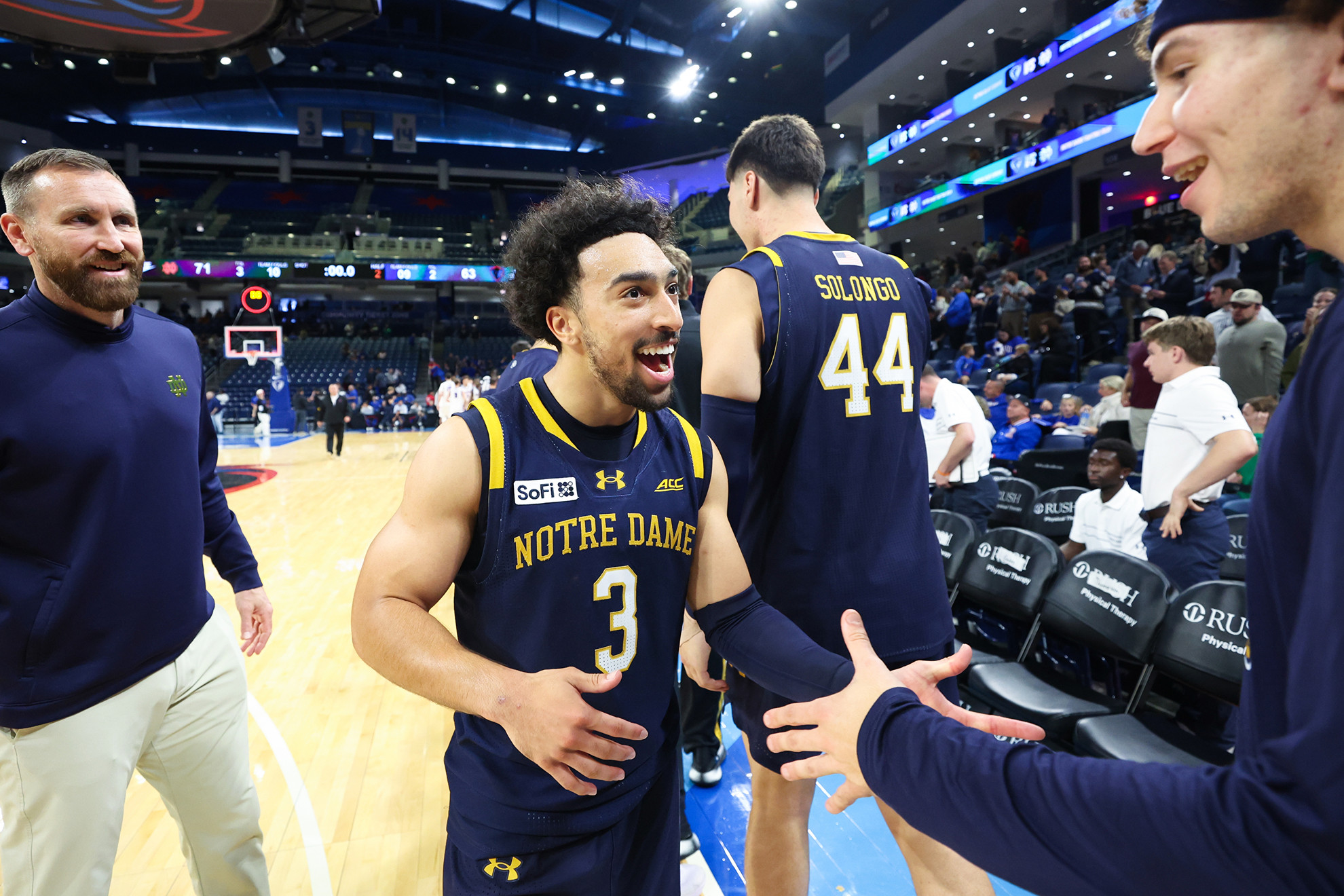 Irish Pass Final Preseason Test With 71-63 Win At DePaul Irish Pass Final Preseason Test With 71-63 Win At DePaul