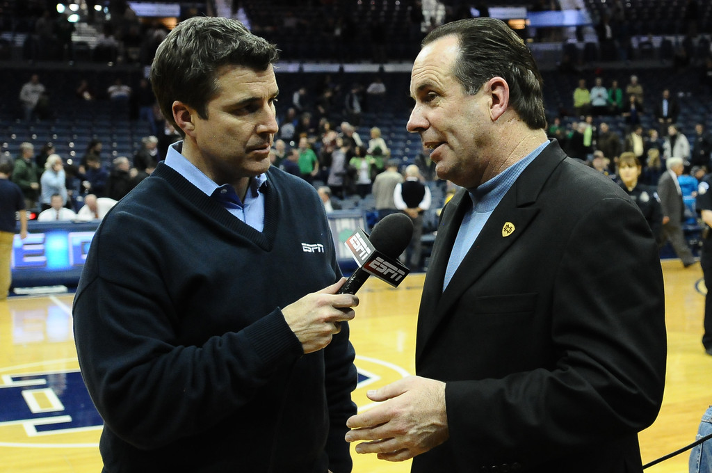 Notre Dame Men's Basketball vs West Virginia on February 22nd, 2011
