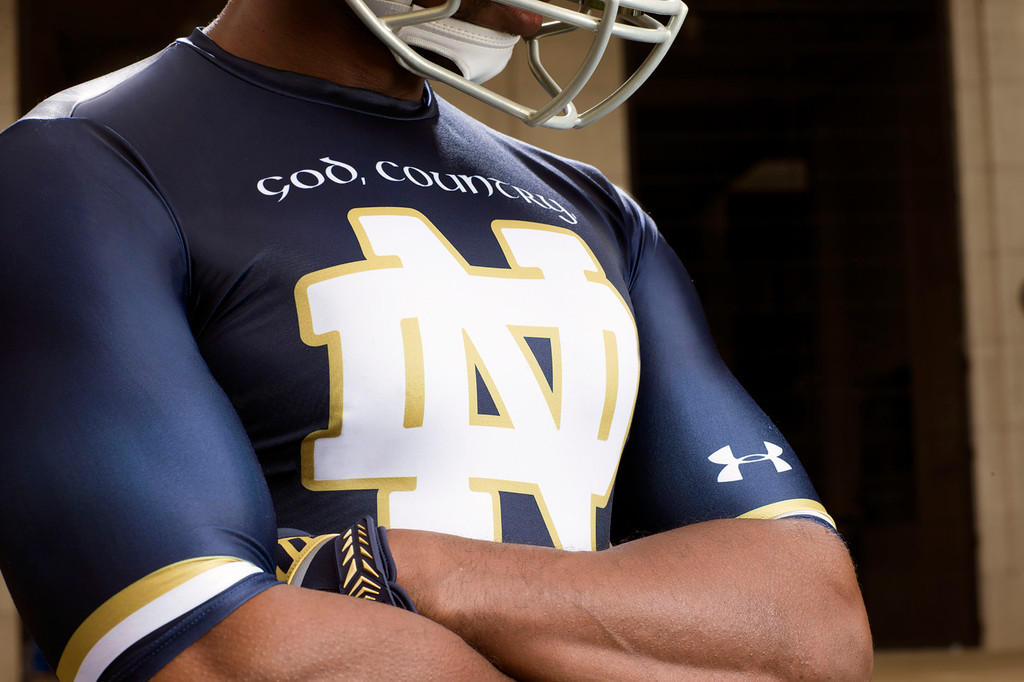 2014 Notre Dame Football Uniforms by Under Armour