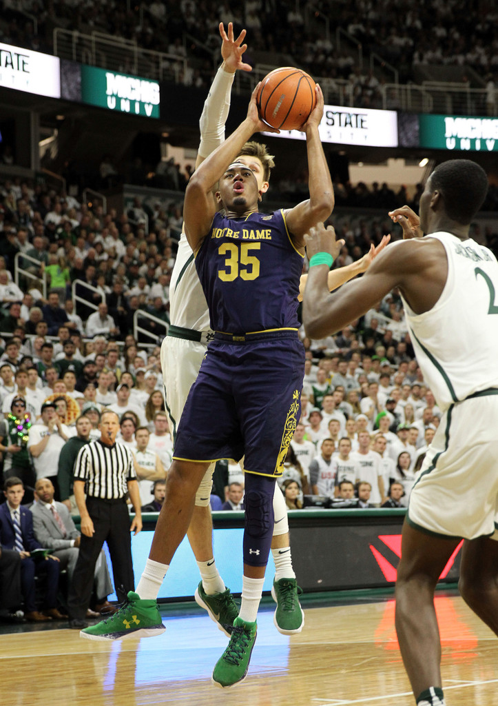ND Men's Basketball at Michigan State (USATSI)