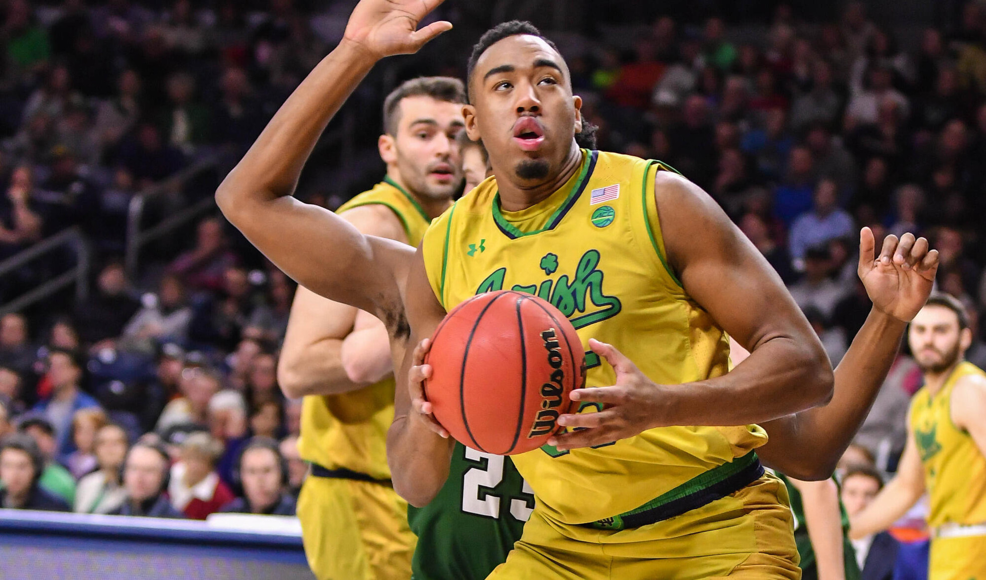 Colson’s Career Night Carries Irish Past Dartmouth, 97-87 Colson’s Career Night Carries Irish Past Dartmouth, 97-87