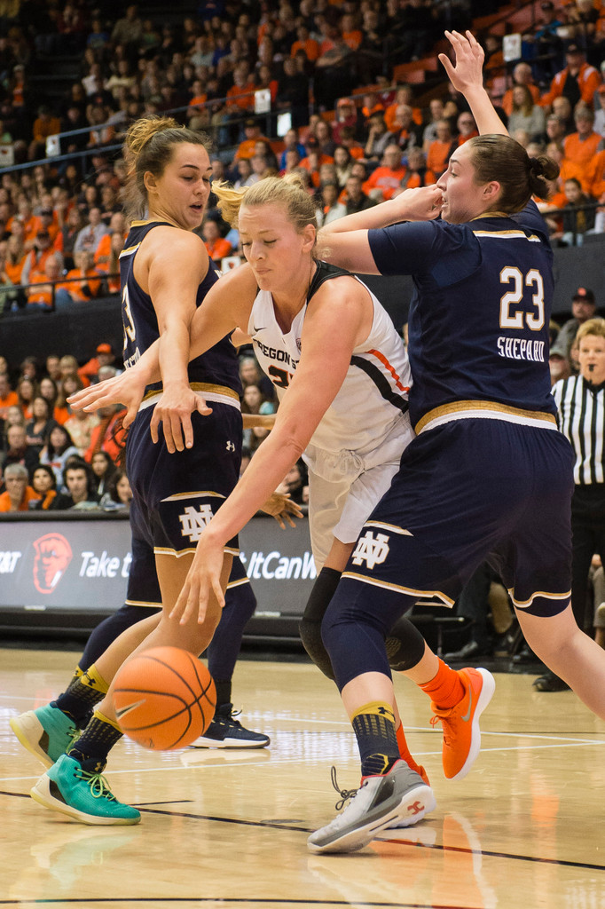 ND Women's Basketball at Oregon State (USATSI)