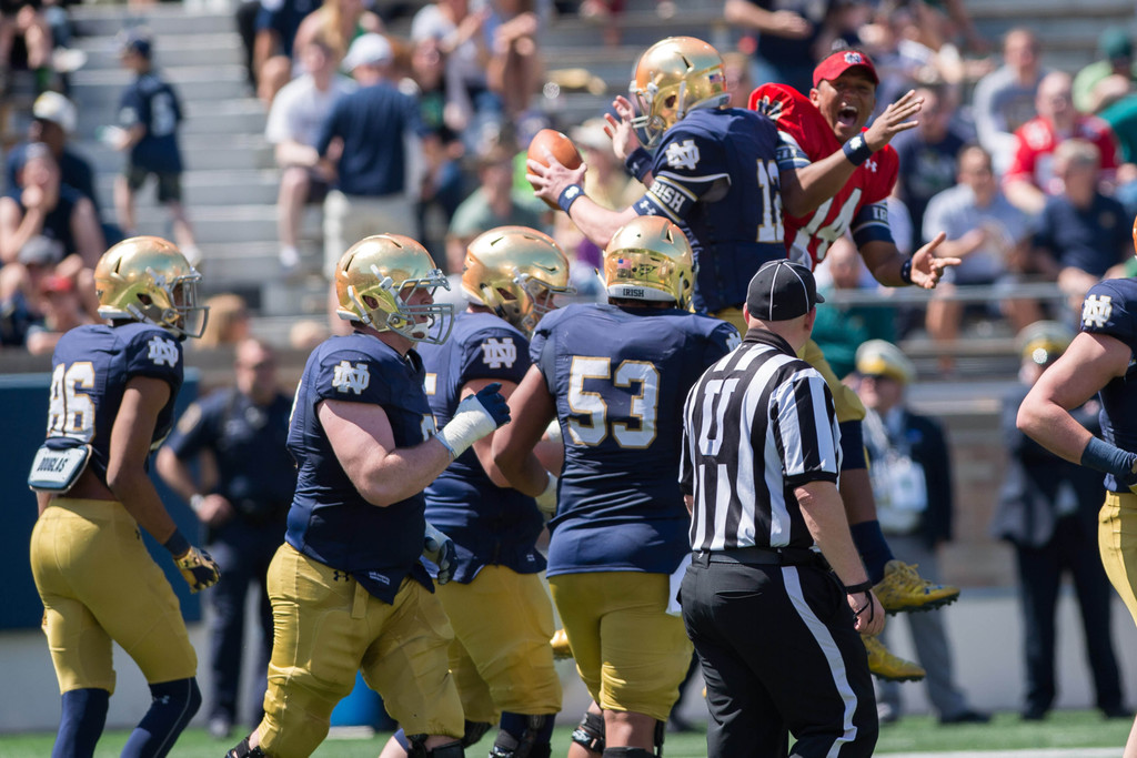 Blue vs. Gold Spring Game