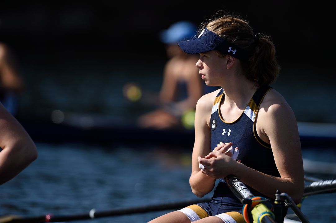 Anna Kottkamp ('15) is the first Notre Dame student-athlete to win the NCAA Elite 89 Award multiple times after finishing with the highest grade-point average among all Division I rowers at the NCAA Championship for the second straight season