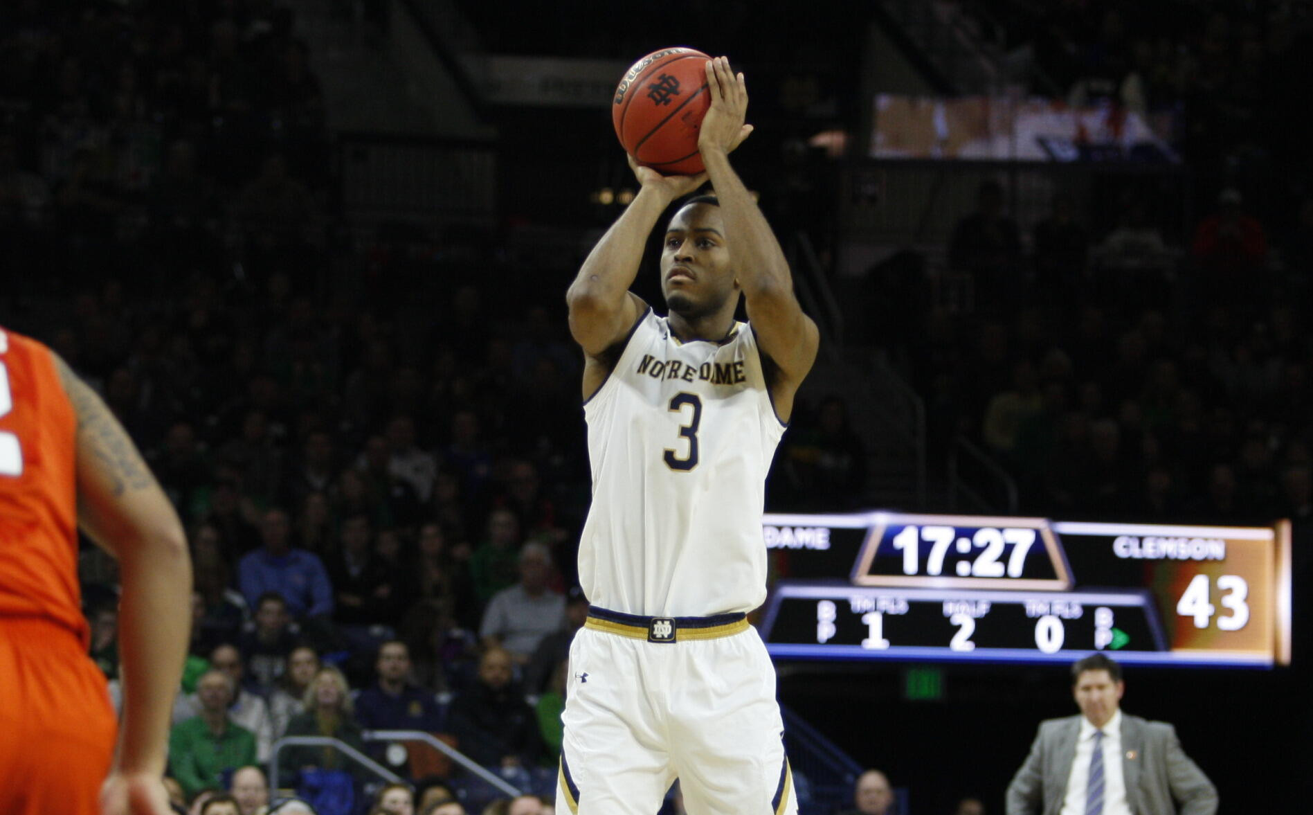 Irish Remain Perfect in ACC with Victory Over Clemson Irish Remain Perfect in ACC with Victory Over Clemson