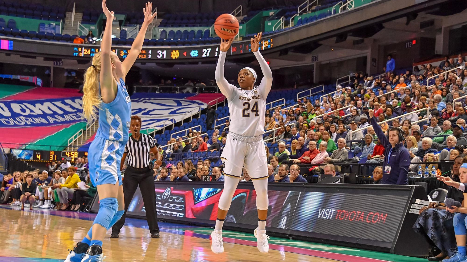Ogunbowale Adds AAU Sullivan Award Semifinalist to Resume Ogunbowale