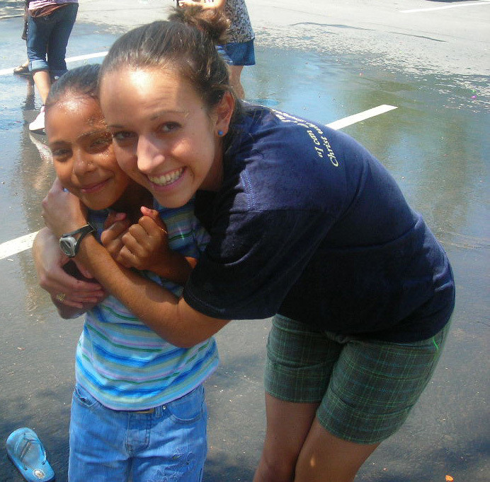 Serving Around The World Through the Dave Bossy Scholarship, Rocha spent the summer of 2008 in Utah teaching underprivileged children