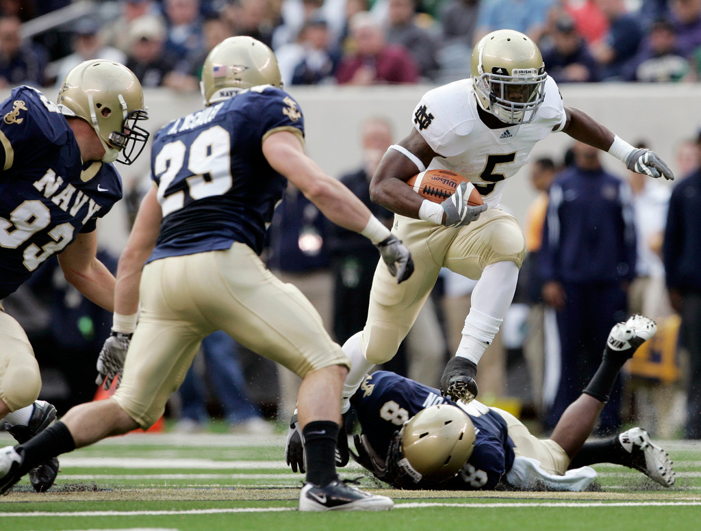 Notre Dame vs. Navy: The Recent Rivalry in Photos