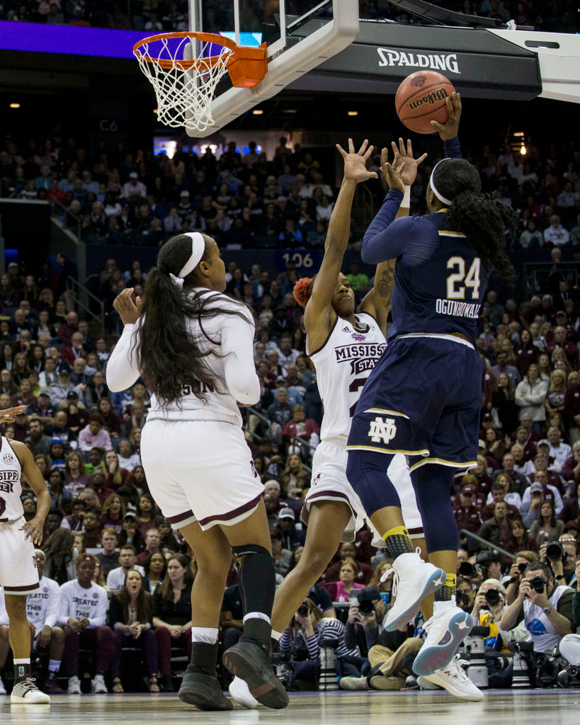 NCAA National Championship: ND WBB 61, Mississippi State 58 (USATSI)