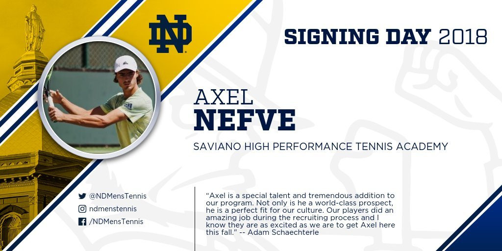 Irish Sign Blue-Chipper Axel Nefve To NLI Irish Sign Blue-Chipper Axel Nefve To NLI