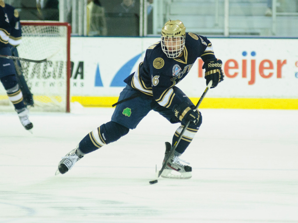 Notre Dame Men's Hockey vs Michigan 11-16-2012