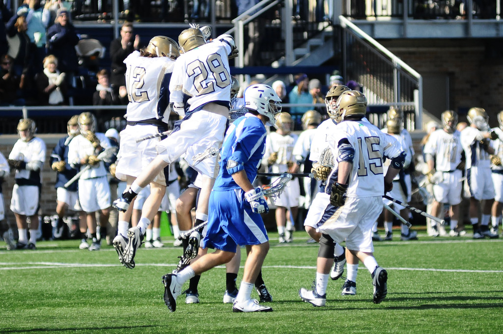Notre Dame Men's Lacrosse vs Duke on February 18th, 2012