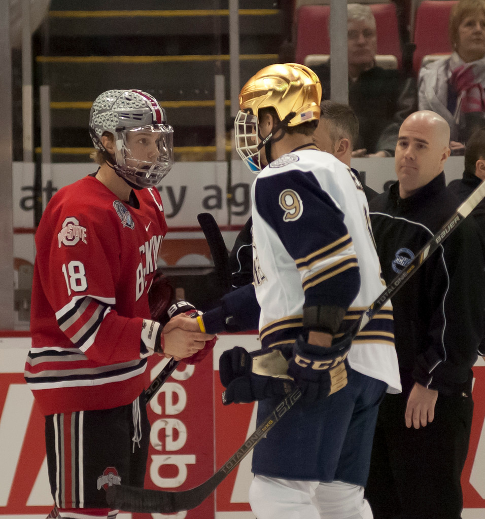 Notre Dame Men's Ice Hockey v Ohio State on 03-23-2013