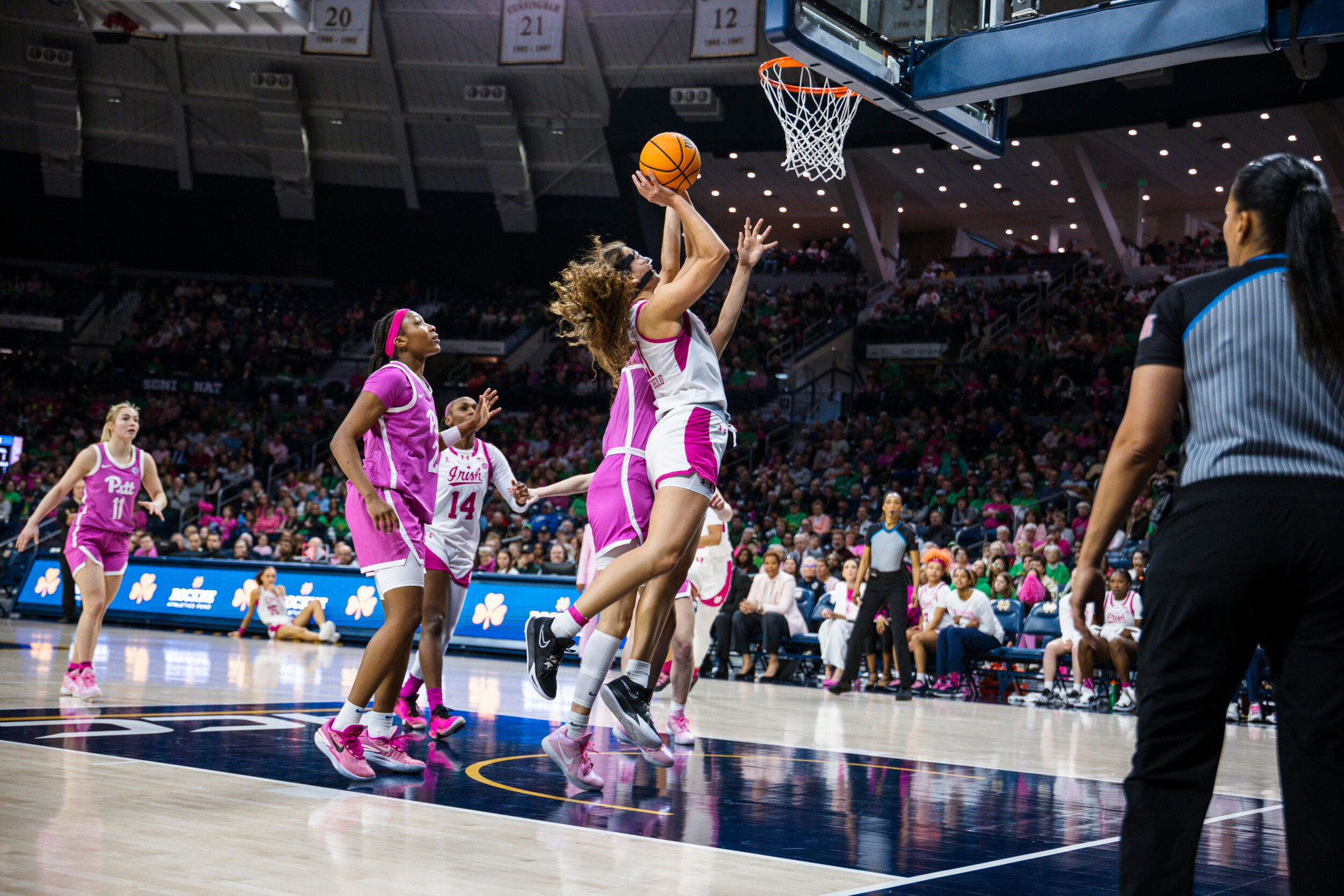Irish Share The Scoring Love In 78-53 Win Over Panthers Irish Share The Scoring Love In 78-53 Win Over Panthers