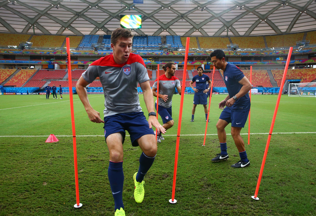 Matt Besler at the FIFA World Cup (USATSI)
