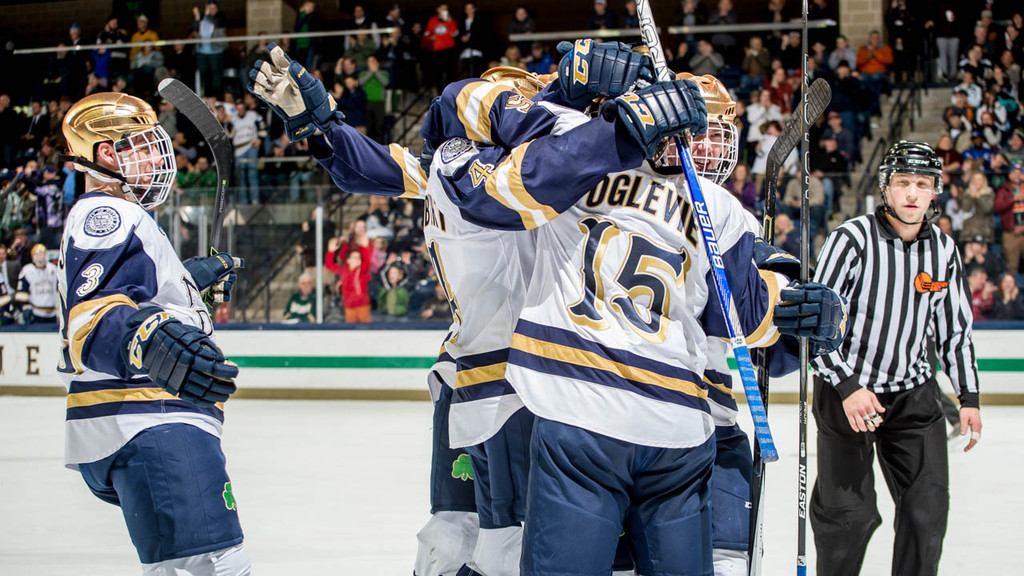 Irish Hockey vs. Western Michigan (1/8/15)